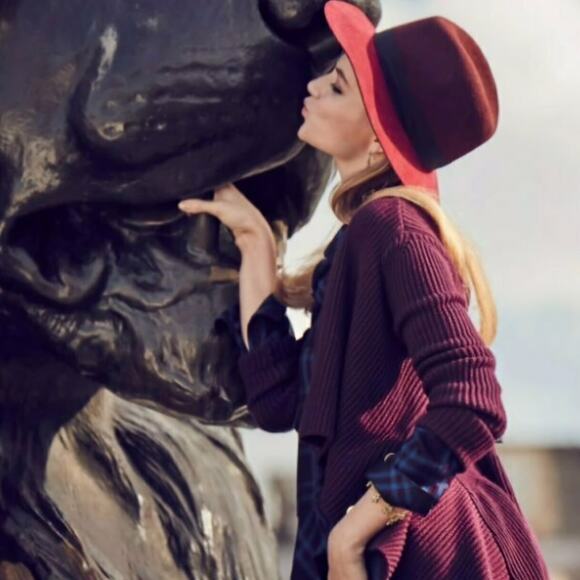 CAbi Regal Cardigan in Mulberry #3350 Medium - Picture 4 of 11